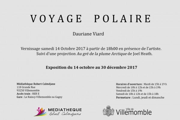 Invitation Voyage Polaire